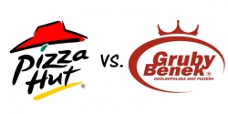Porównanie stron pizzeri Pizza Hut i Gruby Benek